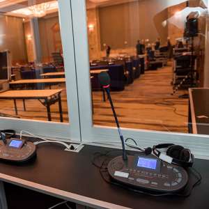 simultaneous interpretation hire