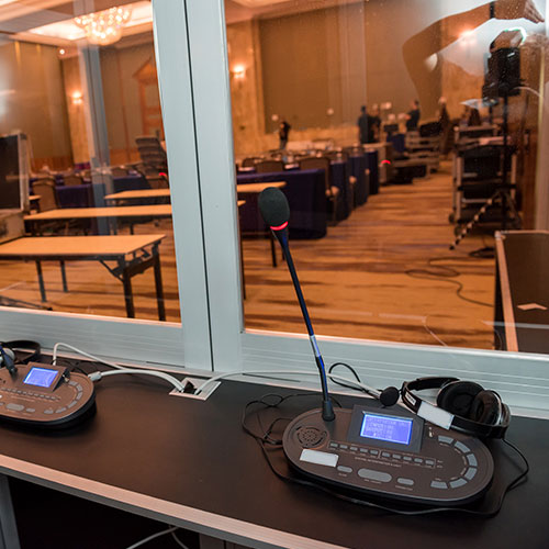simultaneous interpretation hire