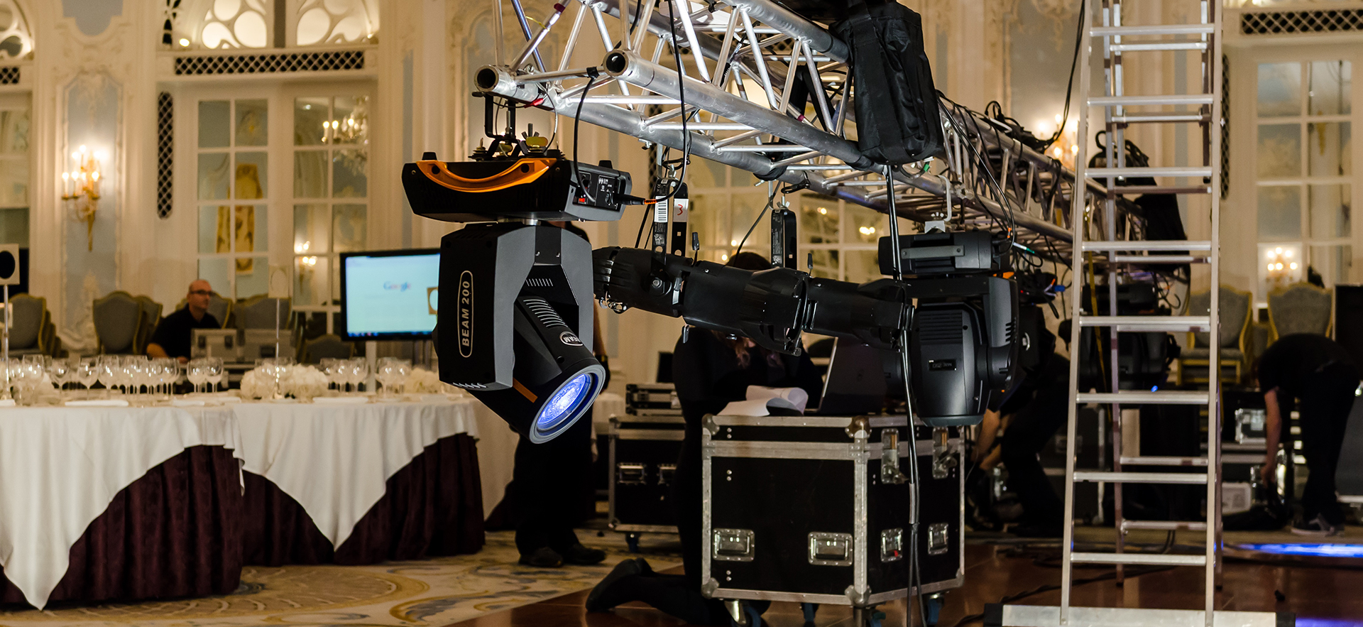 audio visual hire for fashion shows