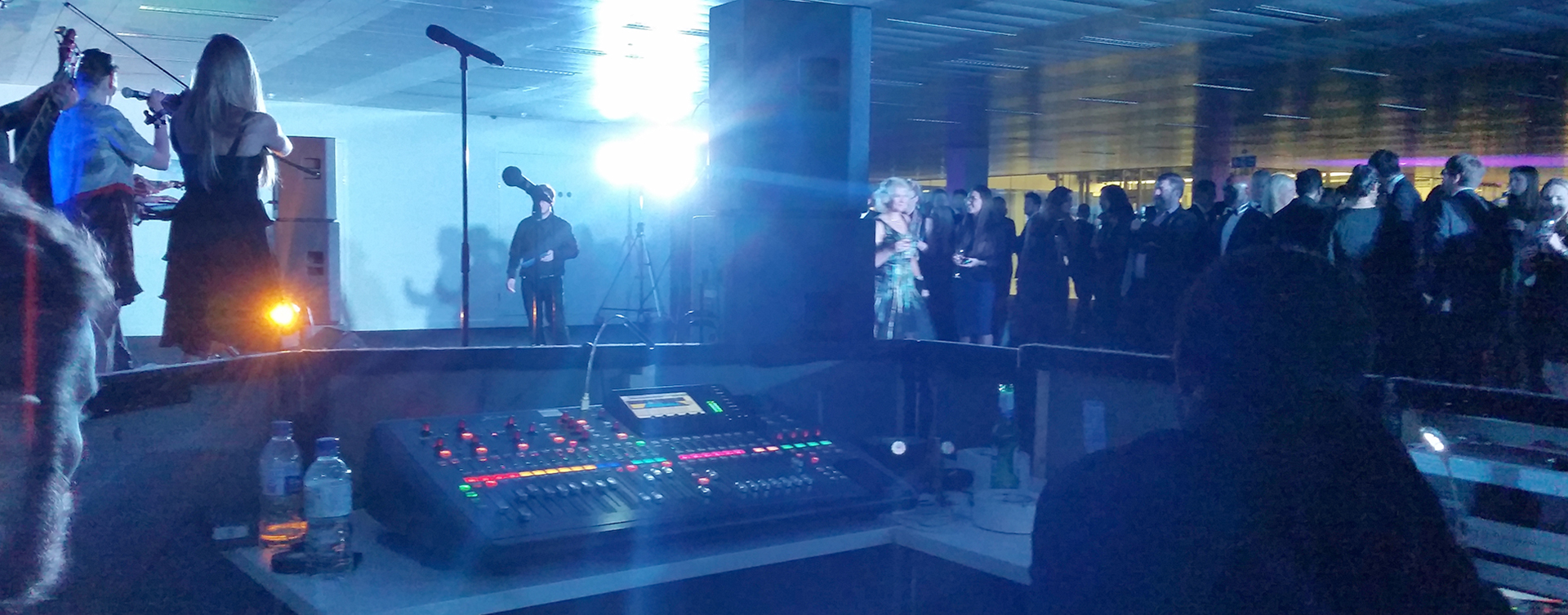 audio visual hire for charity events