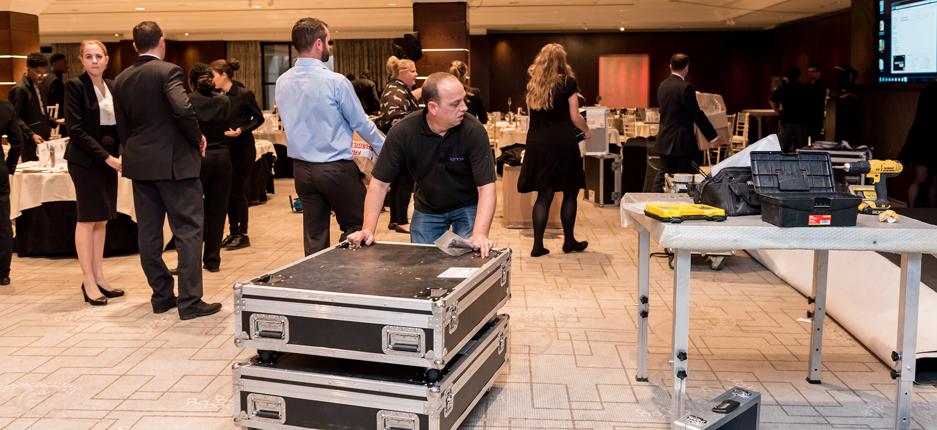 AV hire for product launches