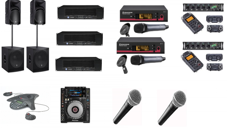 Audio Equipment Hire London