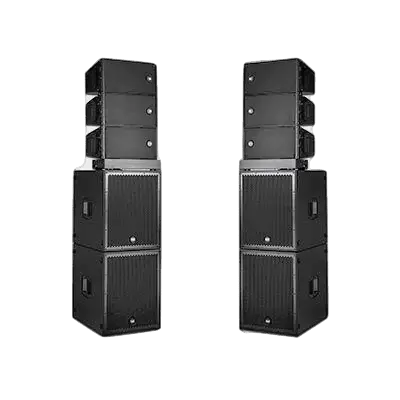 Available for rent in London RCF Line Array Systems
