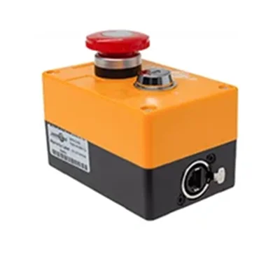 Laserworld emergency stop button + key