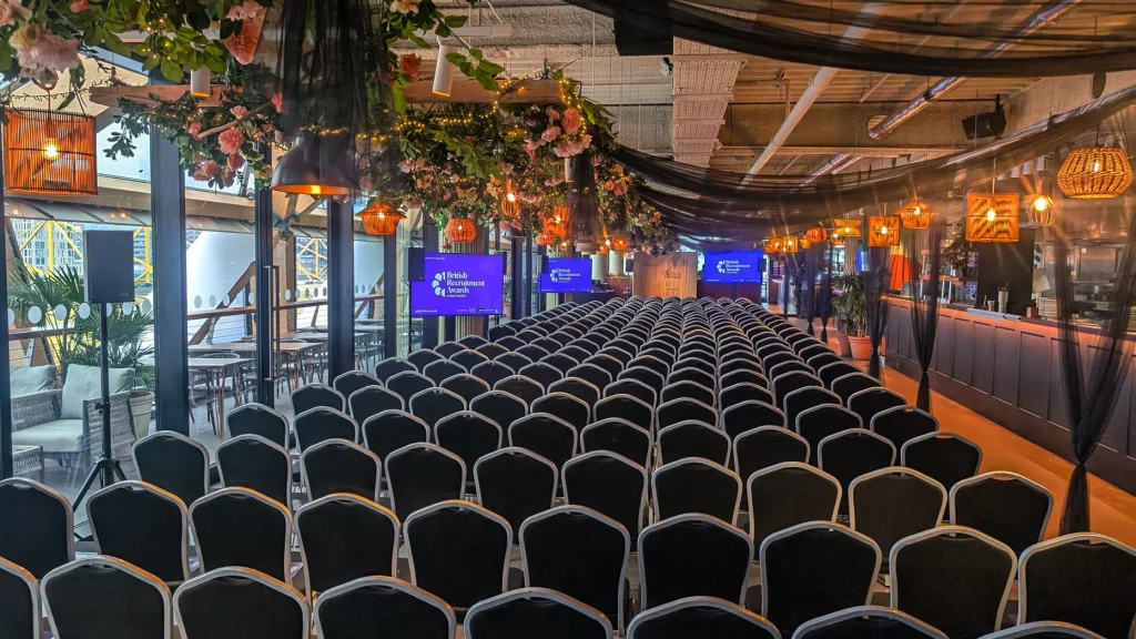 Audiovisual Pre-Event Testing for a Corporate Event