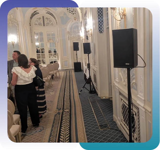 AV speaker hire London