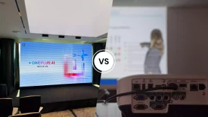 LED Walls vs Projectors for Roadshows Cost Setup and Branding Impact