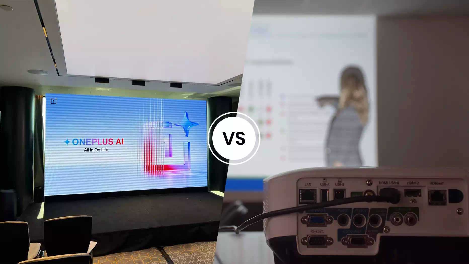 LED Walls vs Projectors for Roadshows Cost Setup and Branding Impact