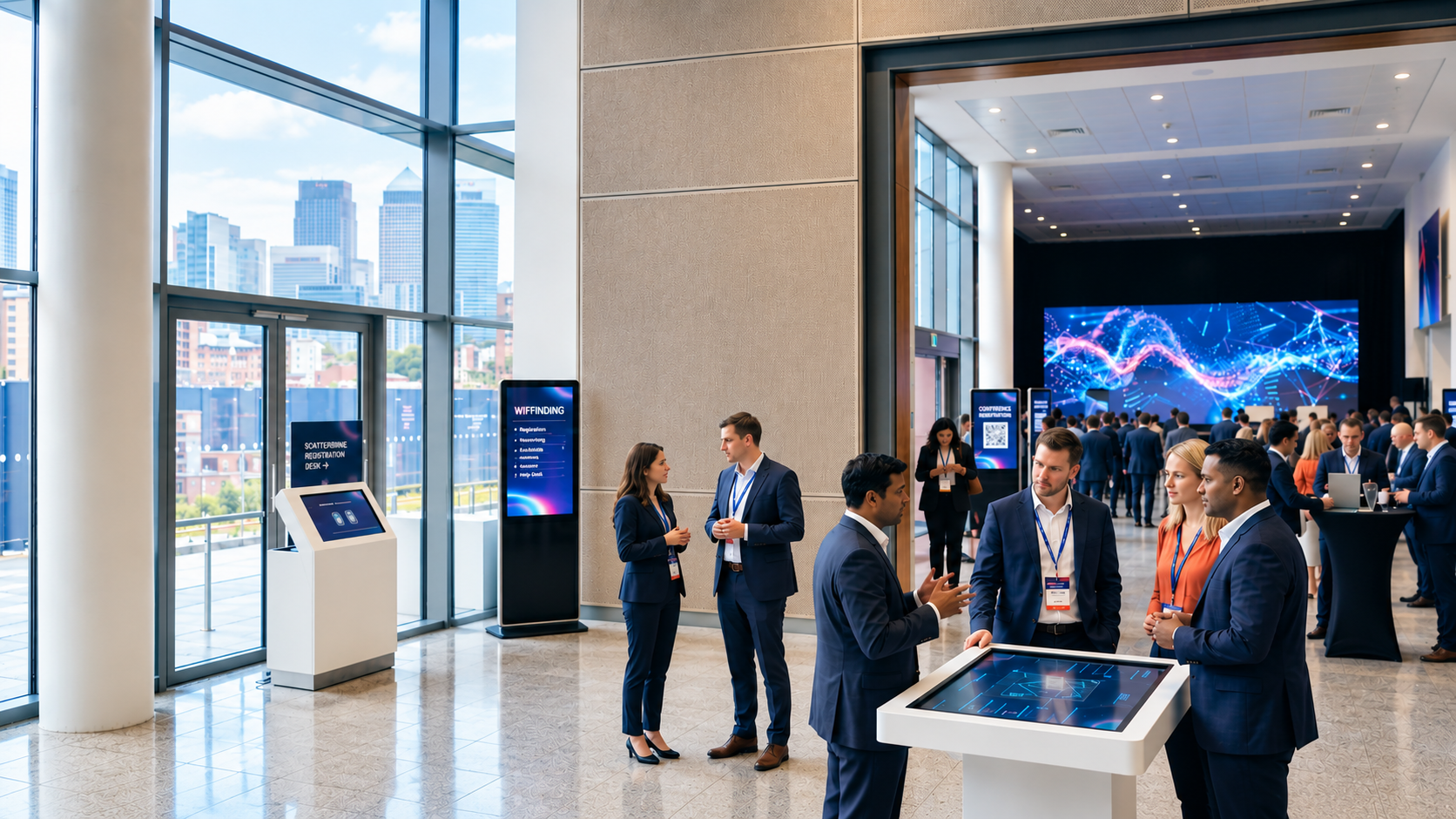 event signage trends in london